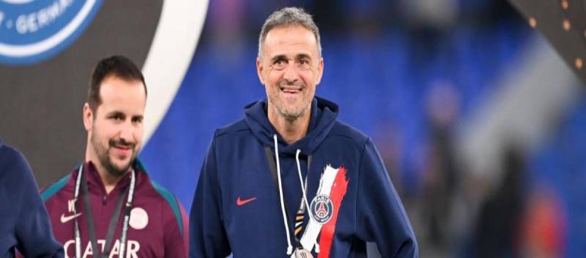 Coach Luis Enrique praises PSG's fighting spirit
