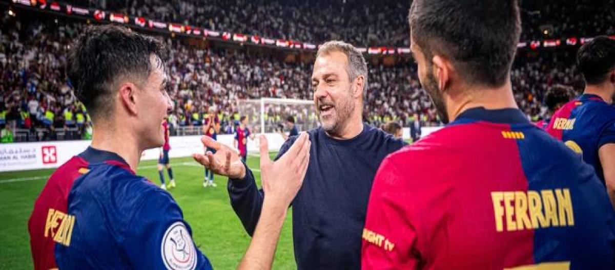 汉斯·弗利克为能执教巴塞罗那感到自豪