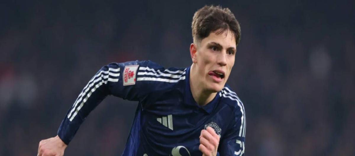 Ruben Amorim says Alejandro Ganacho is still learning to play in different positions