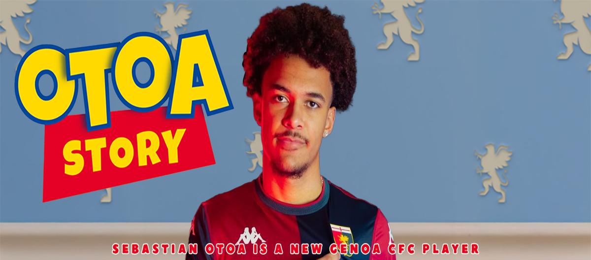 Genoa officially announce the signing of Aalborg's young Denmark U21s international defender Sebastian Otoa..
