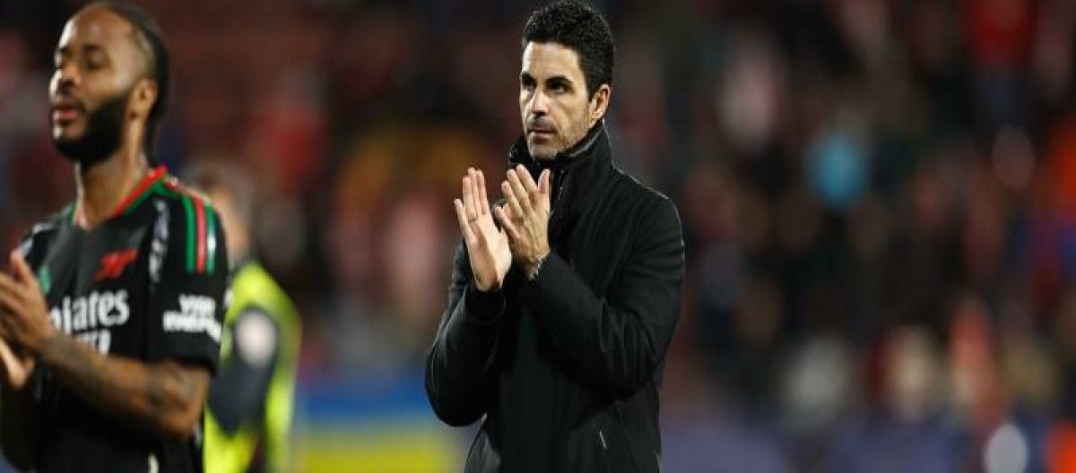 Arsenal manager Arteta marvels at the incredible atmosphere at home