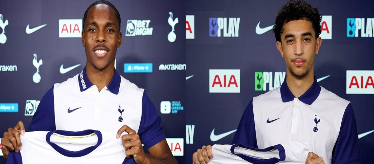 Tottenham Hotspur officially completes the signing of Bayern Munich and Liverpool wonderkids Mathys Tel and Luca Furnell-Gill..