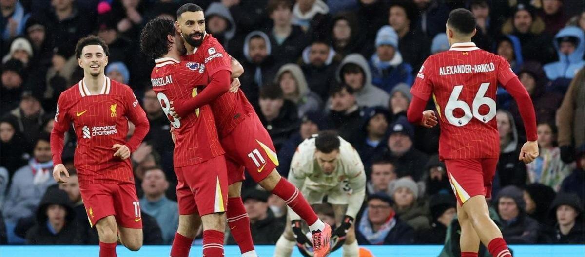 Premier League - Salah scores as Liverpool beat Manchester City 2-0