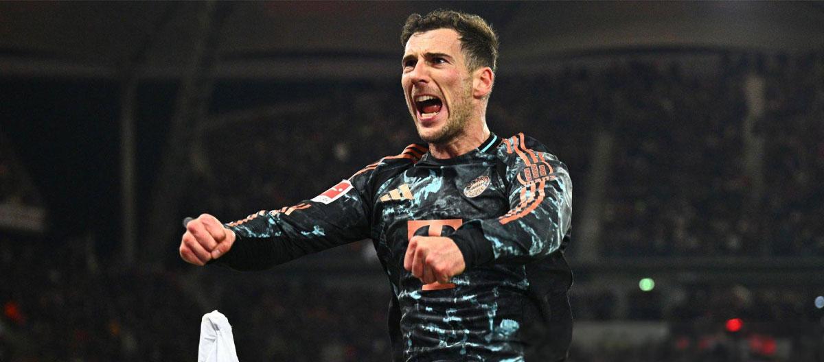 ◤德首◢ 格雷茨卡、科曼断球后火速进球，拜仁慕尼黑 1-3 逆转客胜斯图加特..