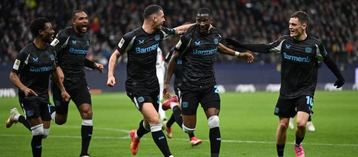 德甲联赛 - 勒沃库森上半场火力全开　4-1大胜法兰克福