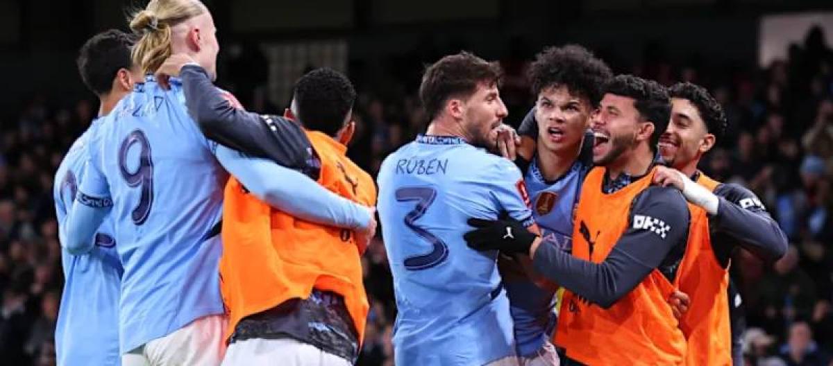 FA Cup - Manchester City defeated Plymouth 3-1 to advance to the quarter-finals of the FA Cup