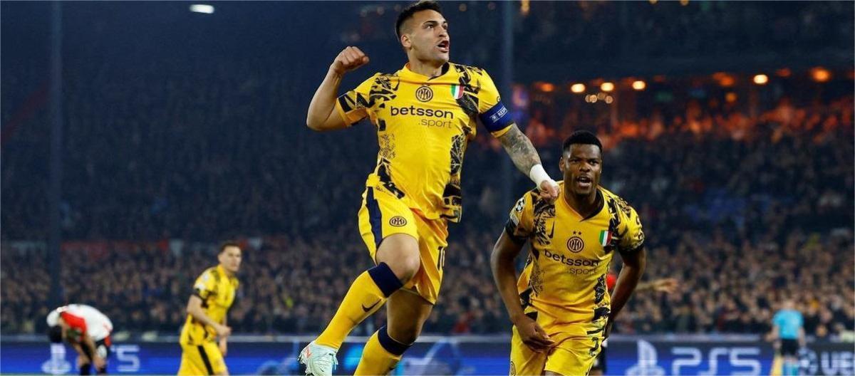 Champions League - Thuram scores as Inter Milan beat Feyenoord 2-0