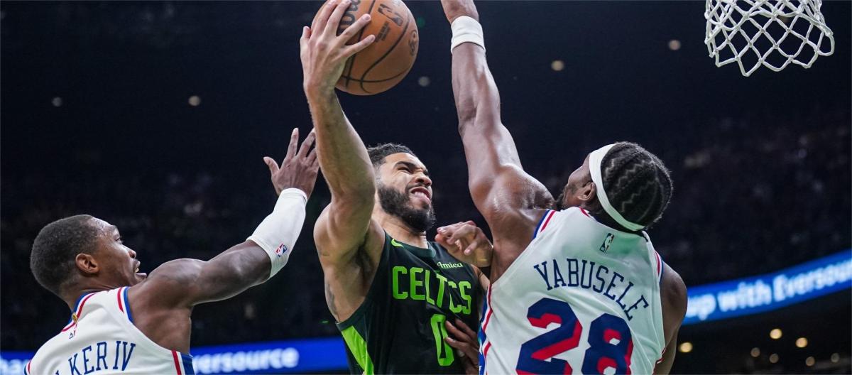 Jayson Tatum scores 35 as Boston Celtics beat Philadelphia 76ers 123-105