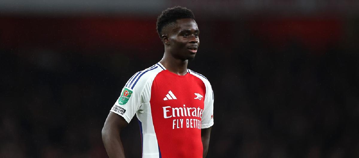 Arteta says Saka has a good chance of returning after international break