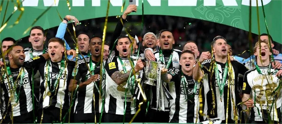 英格兰联赛杯——1比2战胜利物浦　纽卡斯尔夺冠