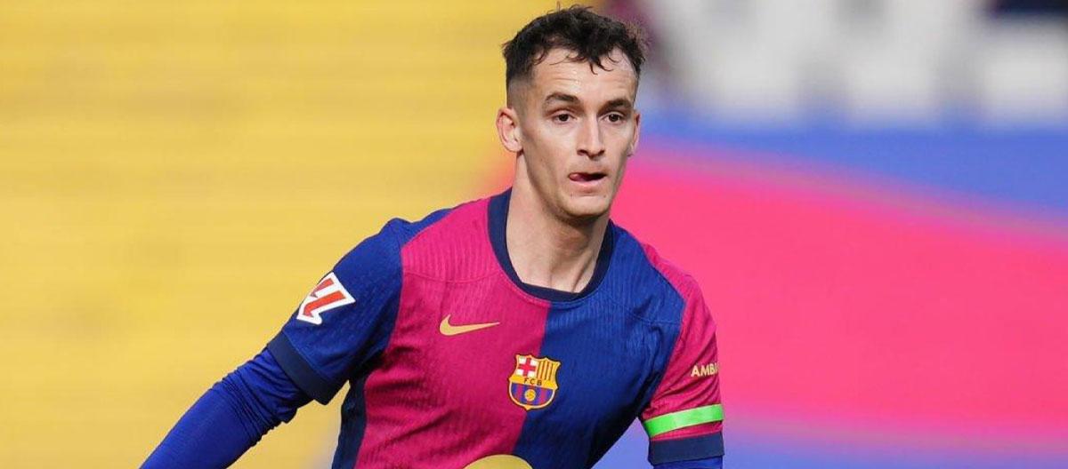 Barcelona defensive midfielder wonderkid Marc Casadó ruled out for the rest of the season due to torn lateral ligament of his right knee..