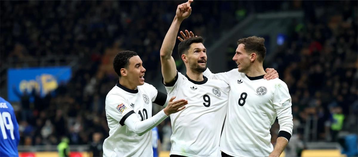UEFA Nations League - Goretzka scores as Germany beats Italy 2-1