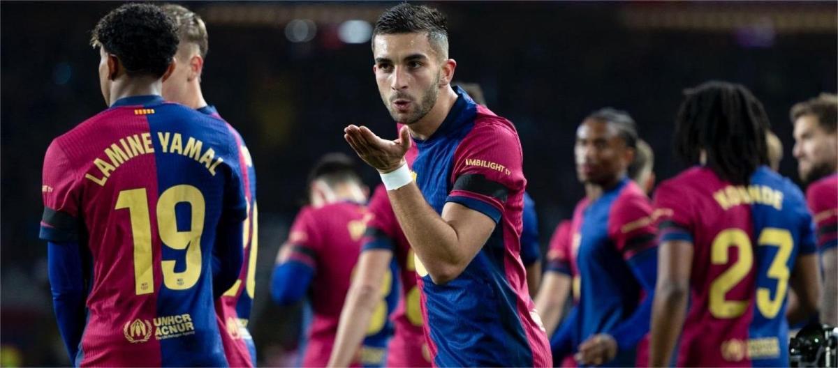 西甲联赛——费兰·托雷斯破门　巴塞罗那3比0战胜奥萨苏纳