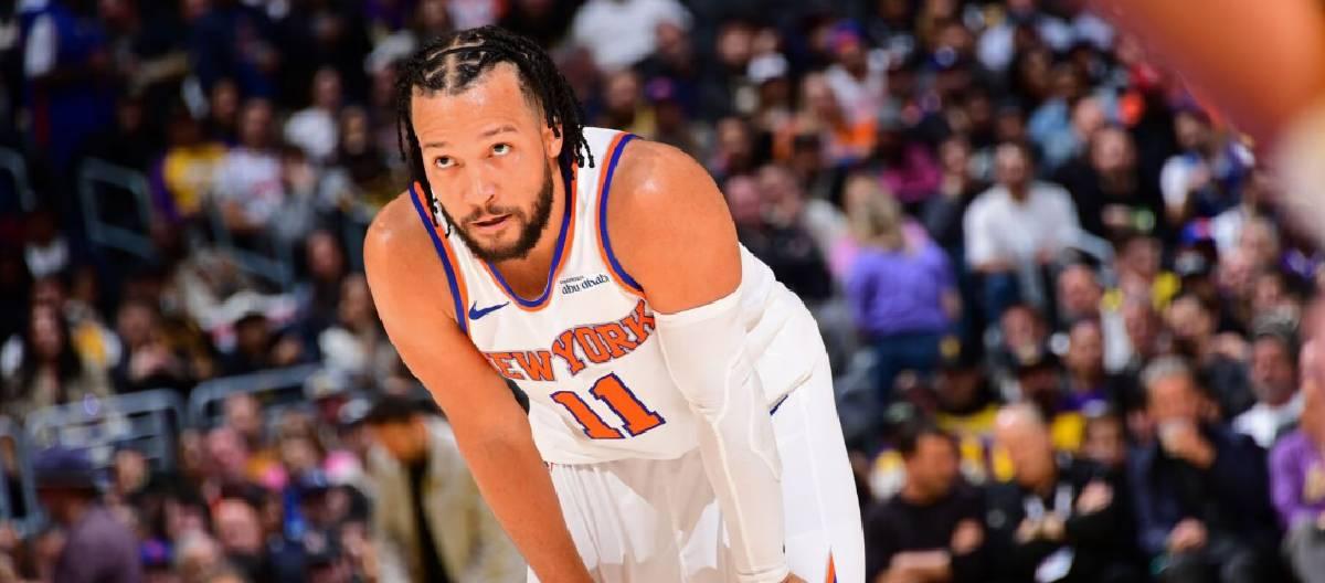 Jalen Brunson's ankle is healing well, hopes to play before the playoffs