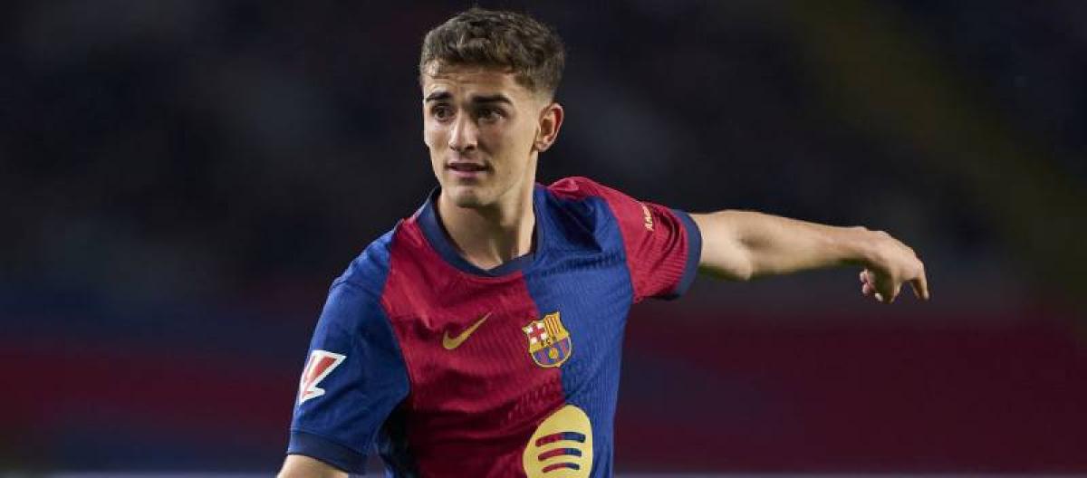 巴塞罗那中场巴勃罗·加维迎来第100场西甲比赛