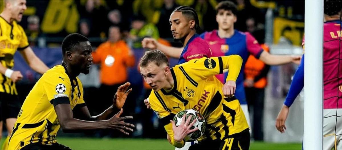 Champions League - Girasi scored a hat trick as Barcelona eliminated Dortmund 5-3 on aggregate