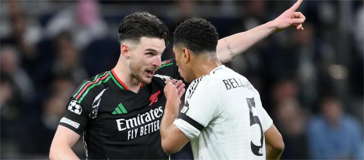 Arteta praised Rice for his unparalleled performance after turning the game around