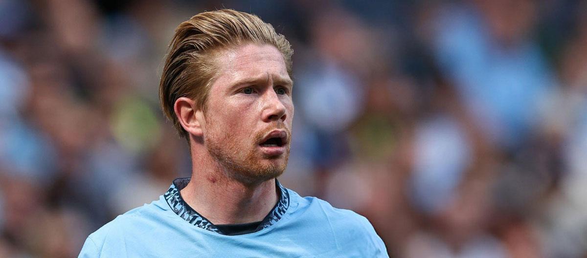 Manchester City midfielder Kevin De Bruyne 