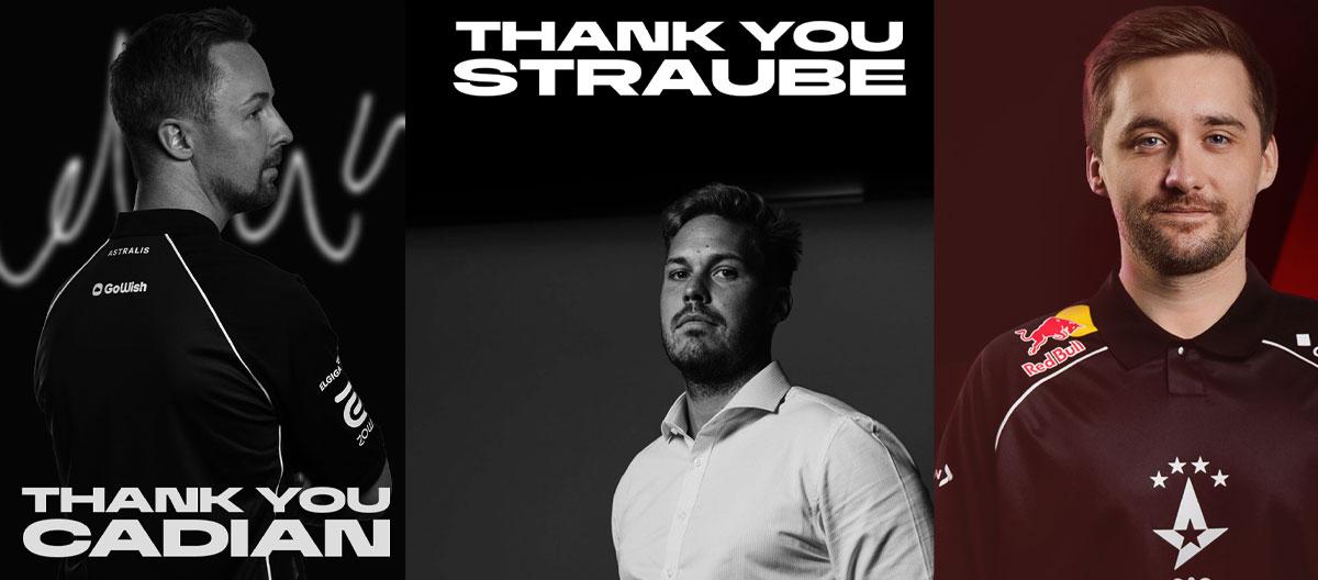 Astralis下放cadiaN，与体育总监Straube分道扬镳，前G2队长HooXi将以替补加盟..