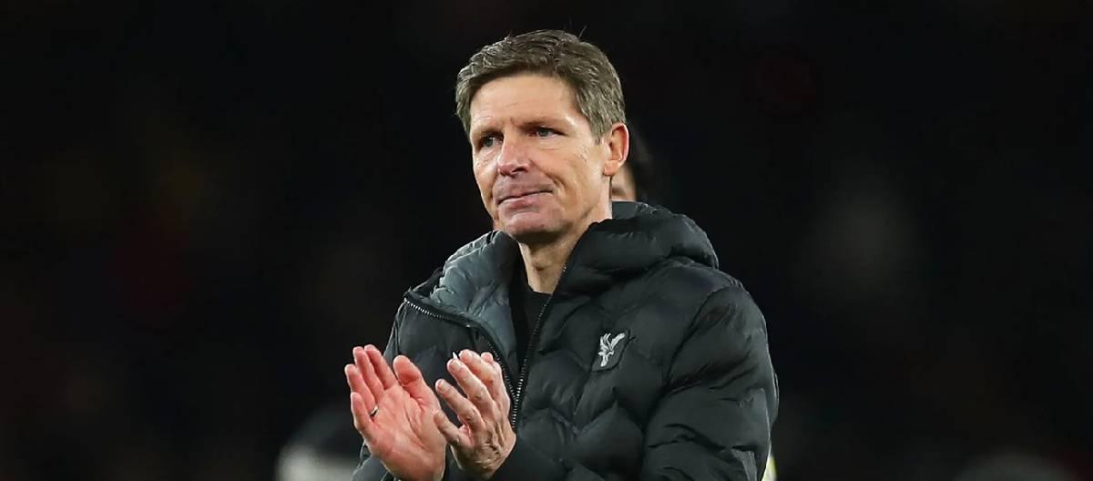 Oliver Glasner encourages players to celebrate but also prepare for the next step