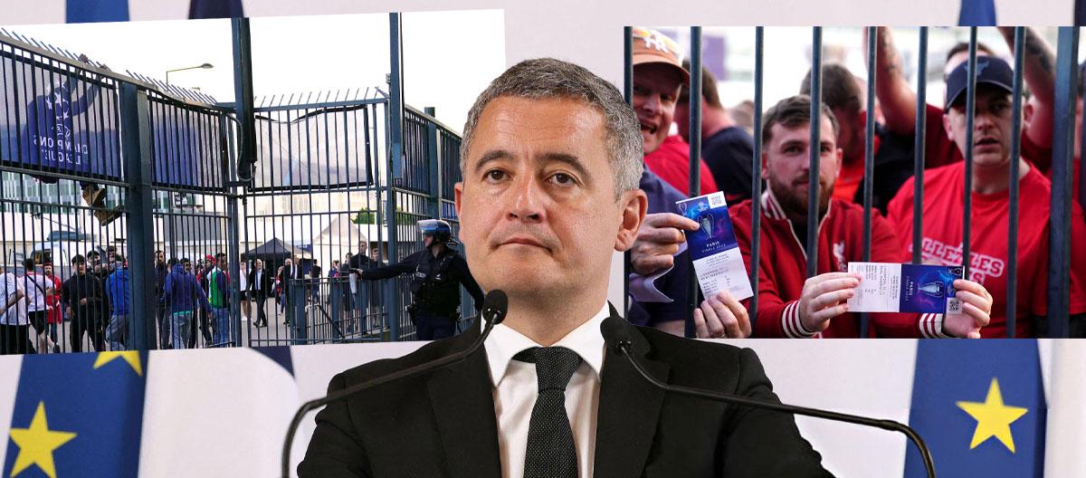 French Justice Minister finally apologized for wrongly accusing Liverpool fans of being the rioters at the 2022 UEFA Champions League final with a preconceived and incorrect attitude after t