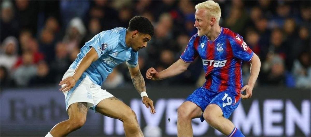 Will Hughes believes Crystal Palace's performance was still outstanding despite a 1-1 draw with Nottingham Forest