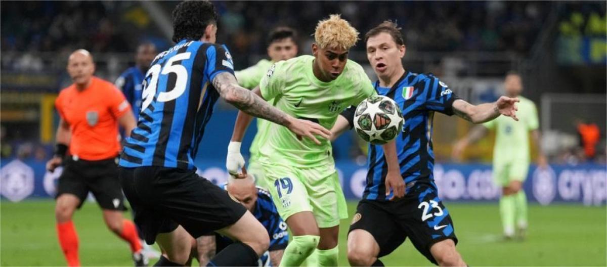 Champions League - Rafinha scored as Barcelona was eliminated by Inter Milan 3-4