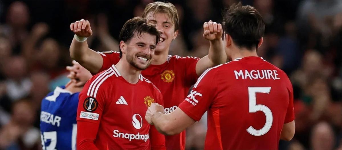 Europa League - Mount scored twice as Manchester United beat Bilbao 4-1