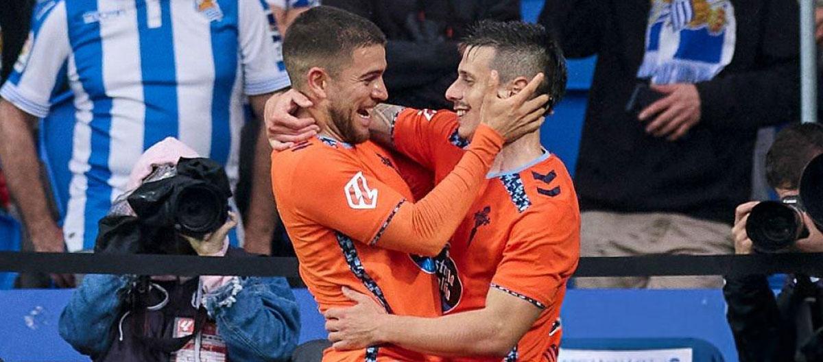 ◤La Liga◢ Alfon González scores as Real Sociedad fall to a shock 1-0 loss against Celta Vigo..