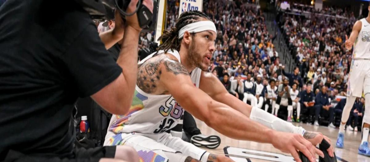 Nuggets forward Aaron Gordon is questionable for Game 7 due to left hamstring strain