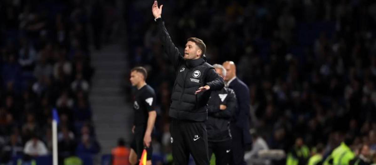 Brighton manager Fabian Hurzeler praised his team's performance
