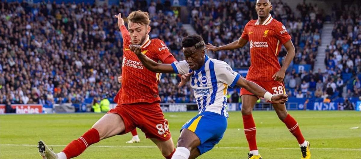 Premier League - Elliott scores as Liverpool lose 2-3 to Brighton