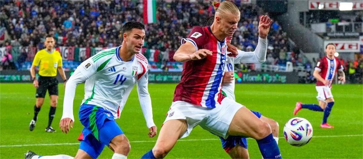 世界杯预选赛——哈兰德破门　挪威3比0战胜意大利