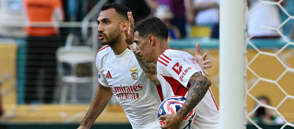 ◤世界球会杯◢ 迪马利亚点射破门，10人宾菲卡 2-2 逆转逼平10人博卡青年竞技..