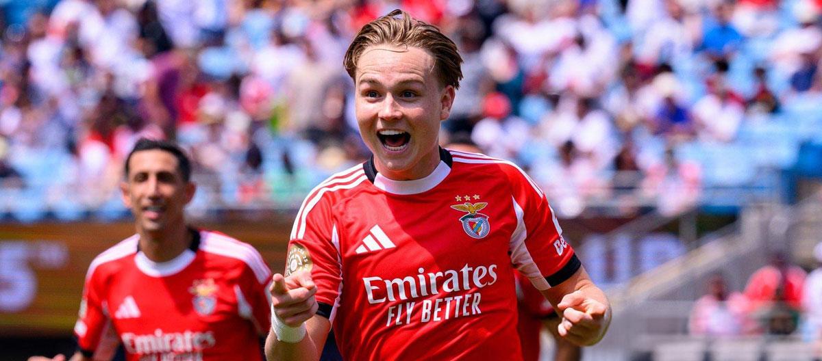 ◤FIFA Club World Cup◢ Andreas Schjelderup's only goal helps Benfica defeated Bayern Munich by 1-0..