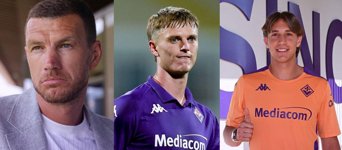 Fiorentina officially announce the signings of Edin Džeko and Jacopo Fazzini, as well as completes ownership rights purchase of loanee Albert Guðmundsson..