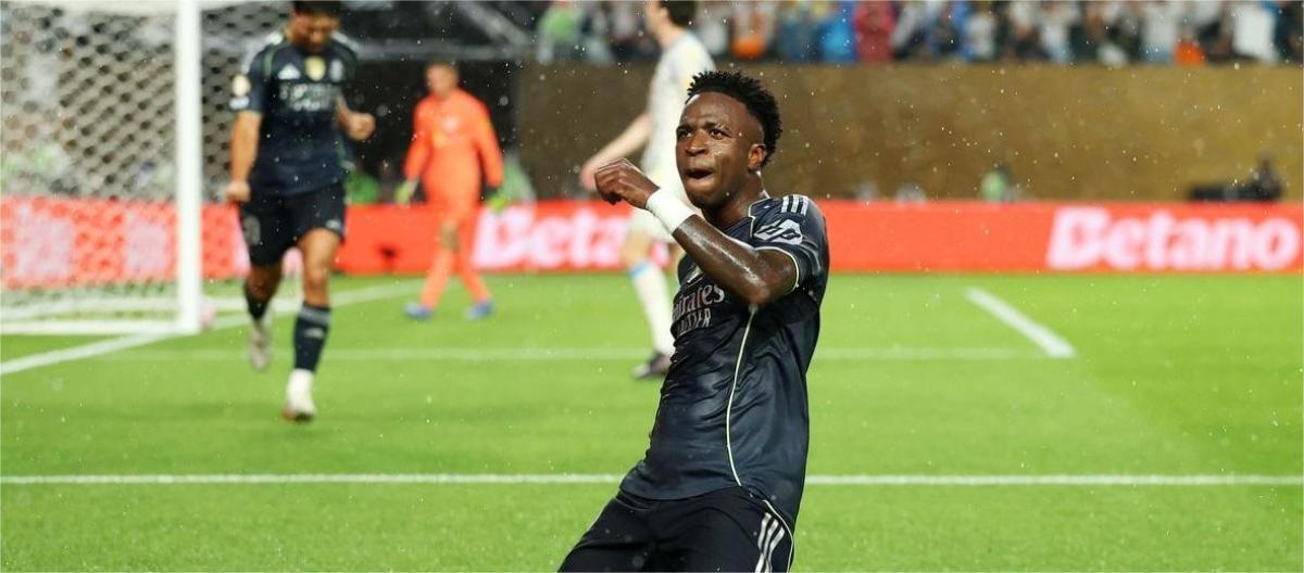 Club World Cup - Vinicius scored as Real Madrid beat Red Bull Salzburg 3-0