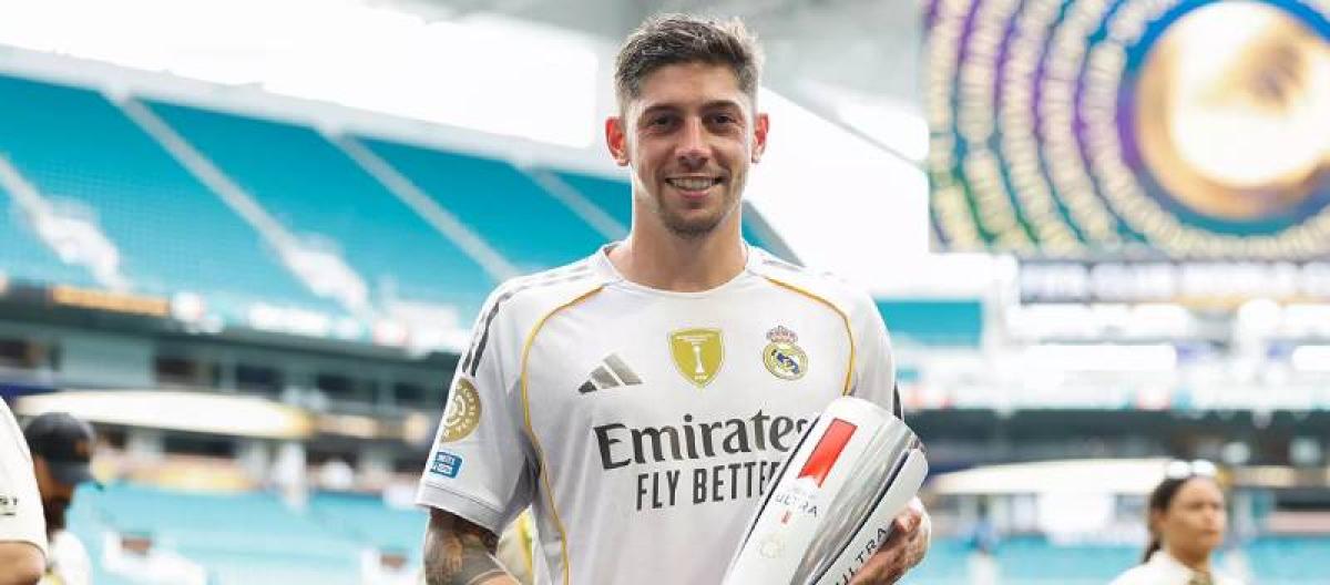Real Madrid midfielder Federico Valverde named Man of the Match