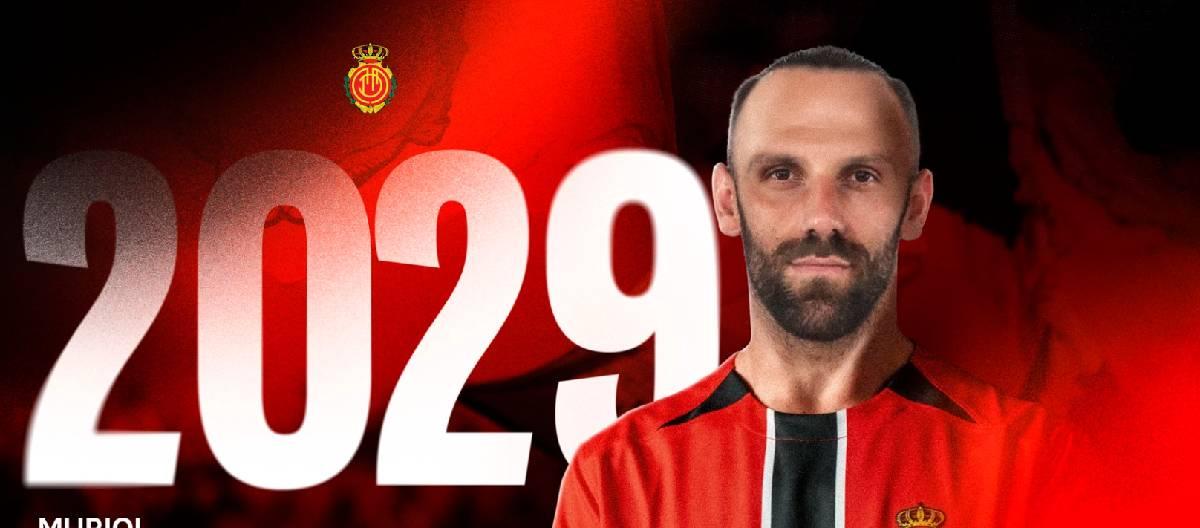 Vedat Muriqi extends contract with Real Mallorca until 2029