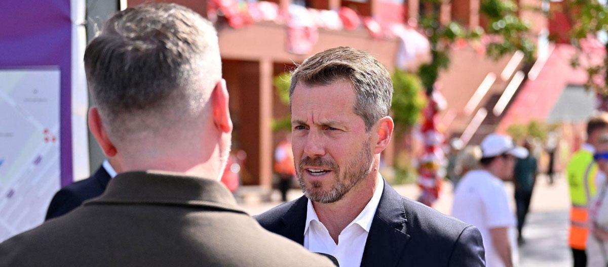 Liverpool CEO Billy Hogan confirms the club's pre-season friendly match against Preston will go on as usual this weekend despite the tragic passing of Diogo Jota..