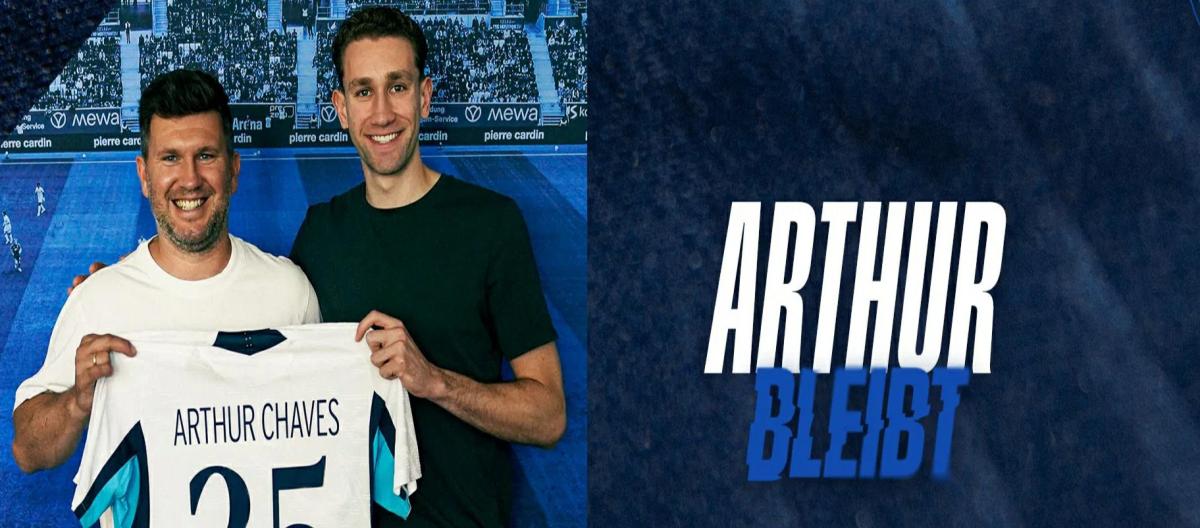 Official: Hoffenheim completes contract extension with 24-year-old central defender Arthur Chavez