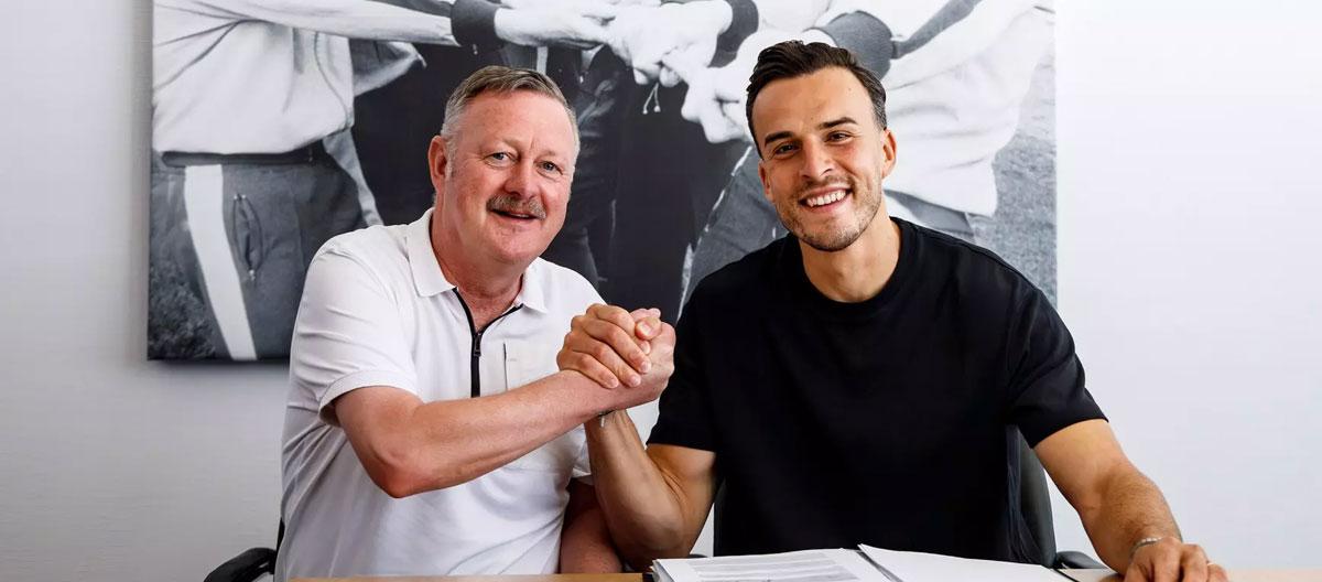 Hoffenheim's Bosnian international center forward Haris Tabaković joins Hoffenheim on-loan..