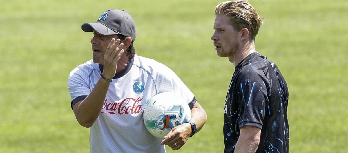 Conte happy with De Bruyne's signing