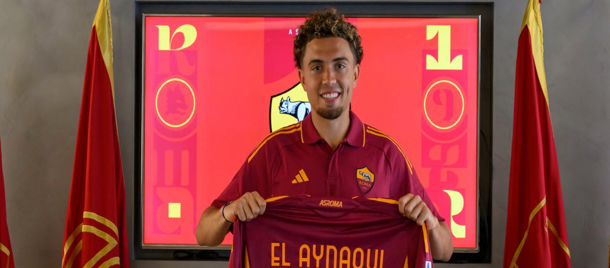 Roma officially announced the signing of Lens midfielder El Ainawy on a five-year contract
