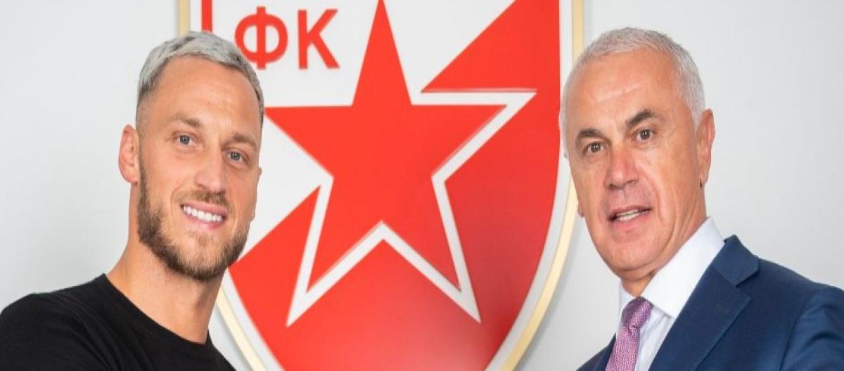 Official: Former Inter Milan striker Arnautovic joins Red Star Belgrade as a free agent and will wear the No. 89 jersey