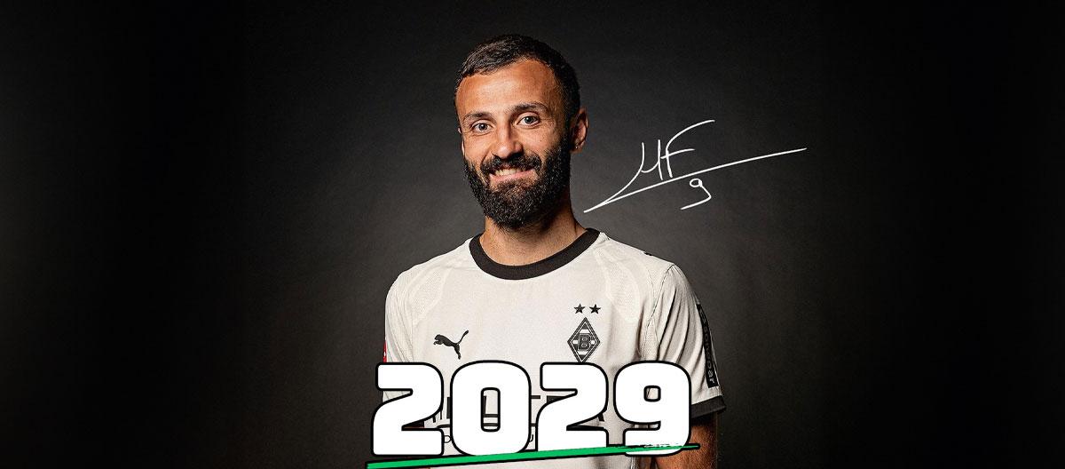 门兴格拉德巴赫官宣与法国籍攻击型中场弗兰克·奥诺拉完成续约..