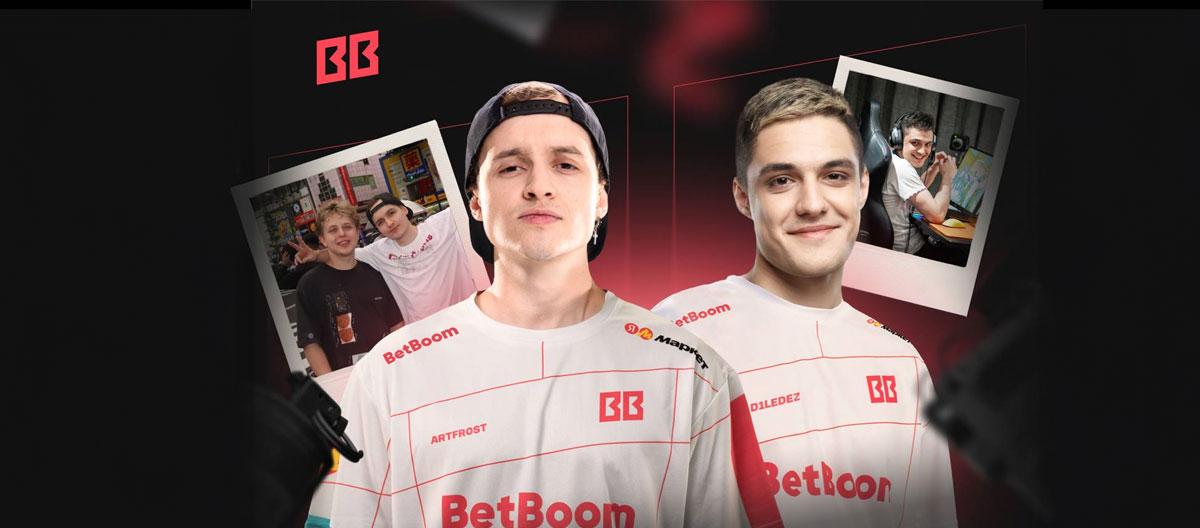Former PARIVISION AWP-er Artfr0st and former 9Pandas rifler d1Ledez officially joined BetBoom..