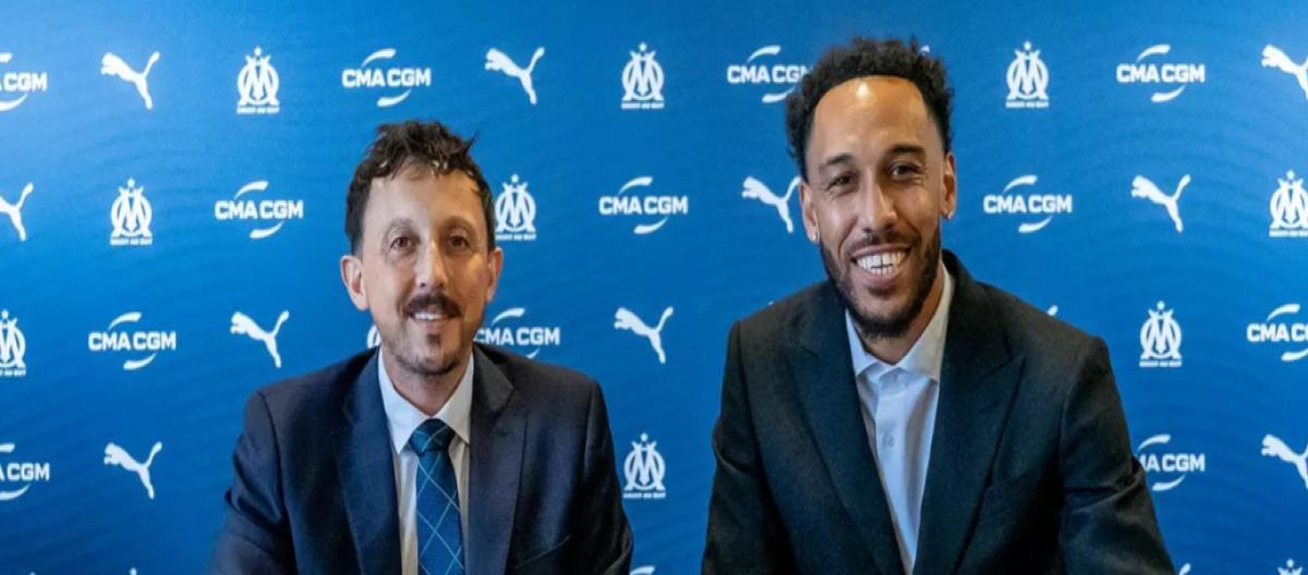 Official: Aubameyang returns to Marseille on a free transfer at the age of 36