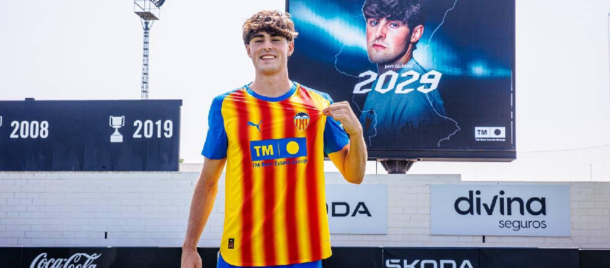 Xavi Guerra has reached an agreement with the club to extend his contract until 2029