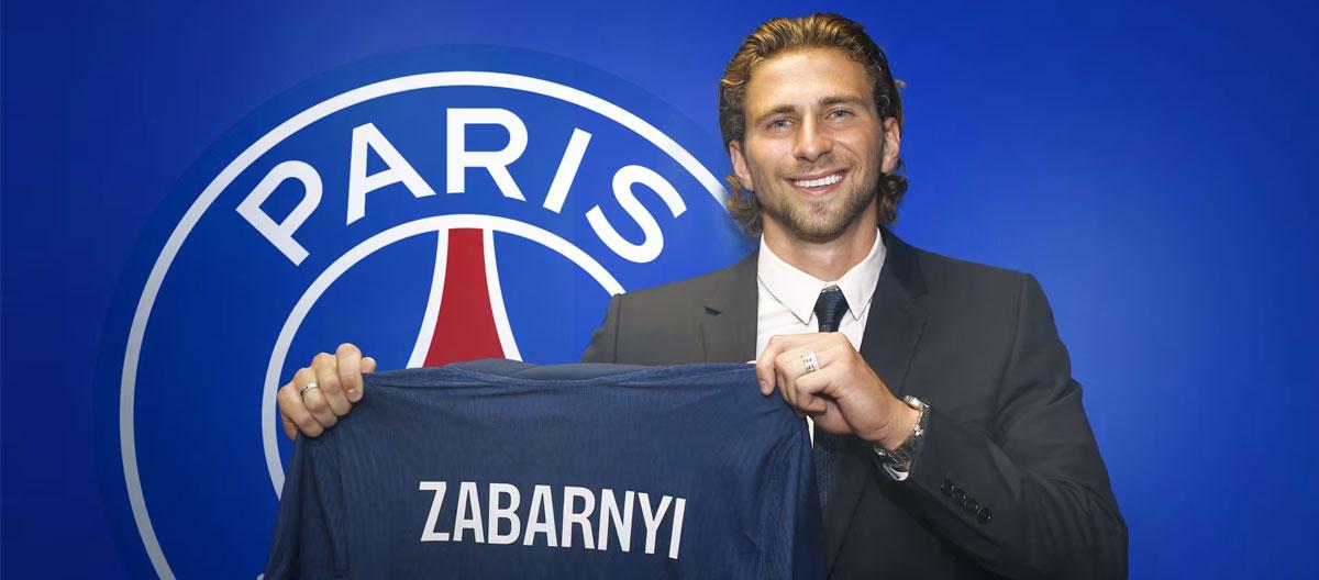 巴黎圣日耳曼官宣从伯恩茅斯签下乌克兰国脚中后卫妖星伊利亚·扎巴尔尼..